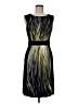 Max and Cleo Graphic Black Cocktail Dress Size 8 - photo 1