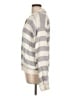 Hem & Thread 100% Cotton Stripes Ivory Jacket Size L - photo 5