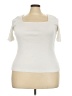 Lands' End Ivory Short Sleeve Turtleneck Size 3X - photo 1