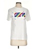 Maje Stars White Short Sleeve T-Shirt Size Sm (1) - photo 1