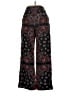 Alexander Wang 100% Silk Paisley Black Silk Pants Size 0 - photo 2