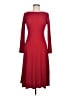 ModCloth Solid Red Casual Dress Size M - photo 1