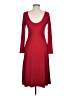ModCloth Solid Red Casual Dress Size M - photo 2