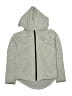 Old Navy Gray Zip Up Hoodie Size 8 - photo 1