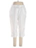 Coral Bay Solid White Casual Pants Size XL - photo 1