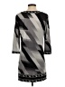 BCBGMAXAZRIA Houndstooth Gray Casual Dress Size S - photo 2