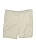 Seraphine Solid Tan Gray Khaki Shorts Size 6 - photo 1