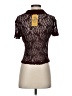 Evolution Burgundy Short Sleeve Blouse Size XS (estimated) - photo 2