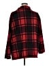 Blue Planet Plaid Red Cardigan Size XL - photo 2