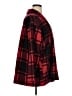 Blue Planet Plaid Red Cardigan Size XL - photo 4