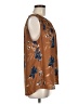 Daniel Rainn 100% Polyester Brown Sleeveless Blouse Size M - photo 4