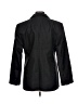 Banana Republic 100% Viscose Chevron-herringbone Black Blazer Size 12 - photo 2