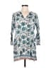 Roberta Roller Rabbit 100% Cotton Teal 3/4 Sleeve Blouse Size M - photo 1