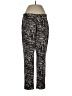 Weekends by Chico's Animal Print Black Casual Pants Size L - photo 1
