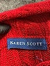 Karen Scott Argyle Red Turtleneck Sweater Size L - photo 7