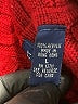 Karen Scott Argyle Red Turtleneck Sweater Size L - photo 8