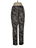 Weekends by Chico's Animal Print Black Casual Pants Size L - photo 2