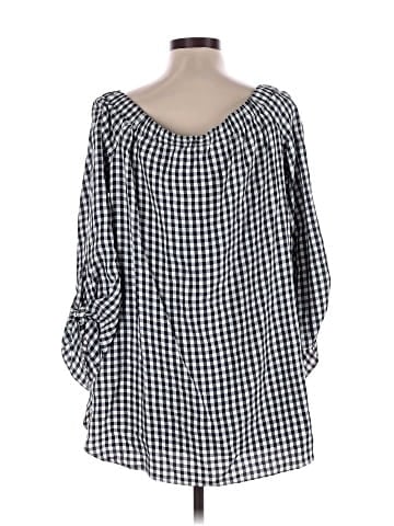 Tibi 3/4 Sleeve Blouse (view 2)