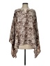 Cotton Bleu Brown Poncho Size S - photo 1