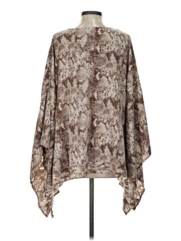 Cotton Bleu Poncho (view 2)