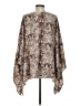 Cotton Bleu Brown Poncho Size S - photo 2