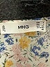 MNG Floral Blue Casual Dress Size 4 - photo 7