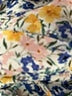MNG Floral Blue Casual Dress Size 4 - photo 8