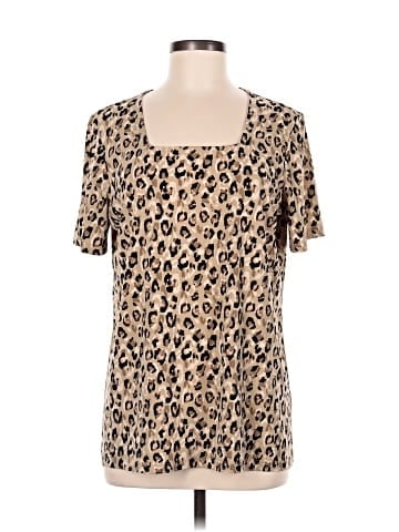 Susan Graver Short Sleeve T-Shirt (view 1)