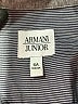 Armani Junior Chevron-herringbone Gray Long Sleeve Button-Down Shirt Size 6 - photo 3
