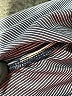Armani Junior Chevron-herringbone Gray Long Sleeve Button-Down Shirt Size 6 - photo 4