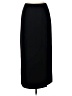 Apostrophe 100% Polyester Solid Black Formal Skirt Size 12 - photo 1