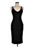 Leith Solid Black Cocktail Dress Size M - photo 1