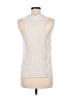 Kenar Ivory Sleeveless T-Shirt Size M - photo 2