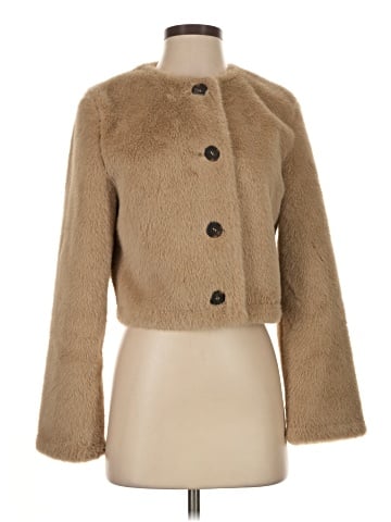 Zara Faux Fur Jacket (view 1)
