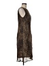 Louben Animal Print Brown Cocktail Dress Size 8 - photo 4