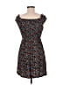 Forever 21 Floral Black Casual Dress Size M - photo 2