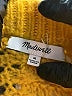 Madewell Yellow Windemere Pointelle Pullover Sweater Size M - photo 4
