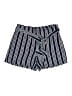 Ann Taylor LOFT Outlet 100% Polyester Stripes Blue Black Shorts Size XS - photo 1