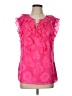 Attention 100% Polyester Pink Sleeveless Blouse Size L - photo 1