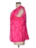 Attention 100% Polyester Pink Sleeveless Blouse Size L - photo 5