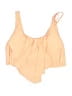 Unbranded Solid Orange Swimsuit Top Size M - photo 1