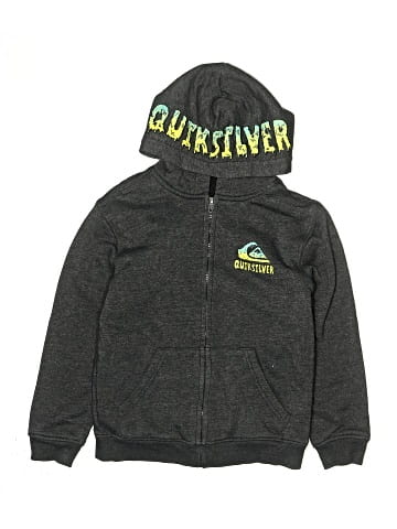 Quiksilver Zip Up Hoodie (view 1)