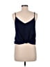 Lush 100% Polyester Blue Tank Top Size M - photo 2