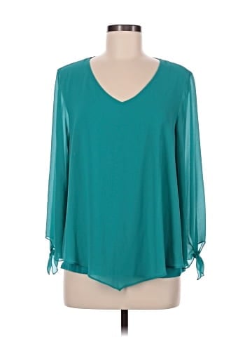 JM Collection 3/4 Sleeve Blouse (view 1)