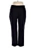 Ruby Rd. Solid Black Casual Pants Size 16 Petite - photo 1