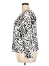 Rafaella Animal Print Silver 3/4 Sleeve T-Shirt Size 2X - photo 5
