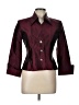 JS Collections Burgundy Blazer Size 10 - photo 1