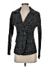 Shein 100% Polyester Houndstooth Gray Blazer Size S (tall) - photo 1