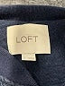 Ann Taylor LOFT Chevron-herringbone Blue Track Jacket Size L - photo 6