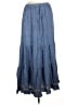 Max Studio Paisley Blue Casual Skirt Size M - photo 1